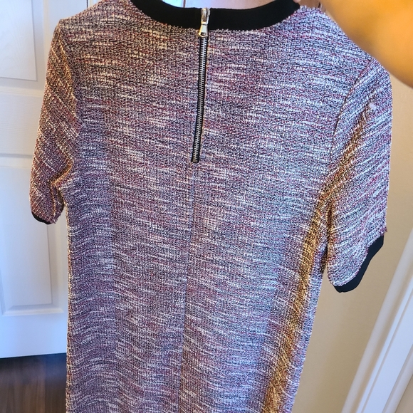 Marled maroon t-shirt dress. Never worn. - Picture 4 of 6